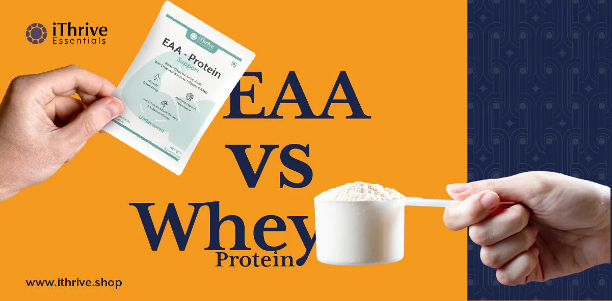 EAA Supplement vs. Whey Protein |  Which is the right choice?