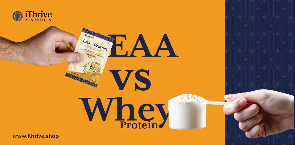 EAA Supplement vs. Whey Protein |  Which is the right choice?