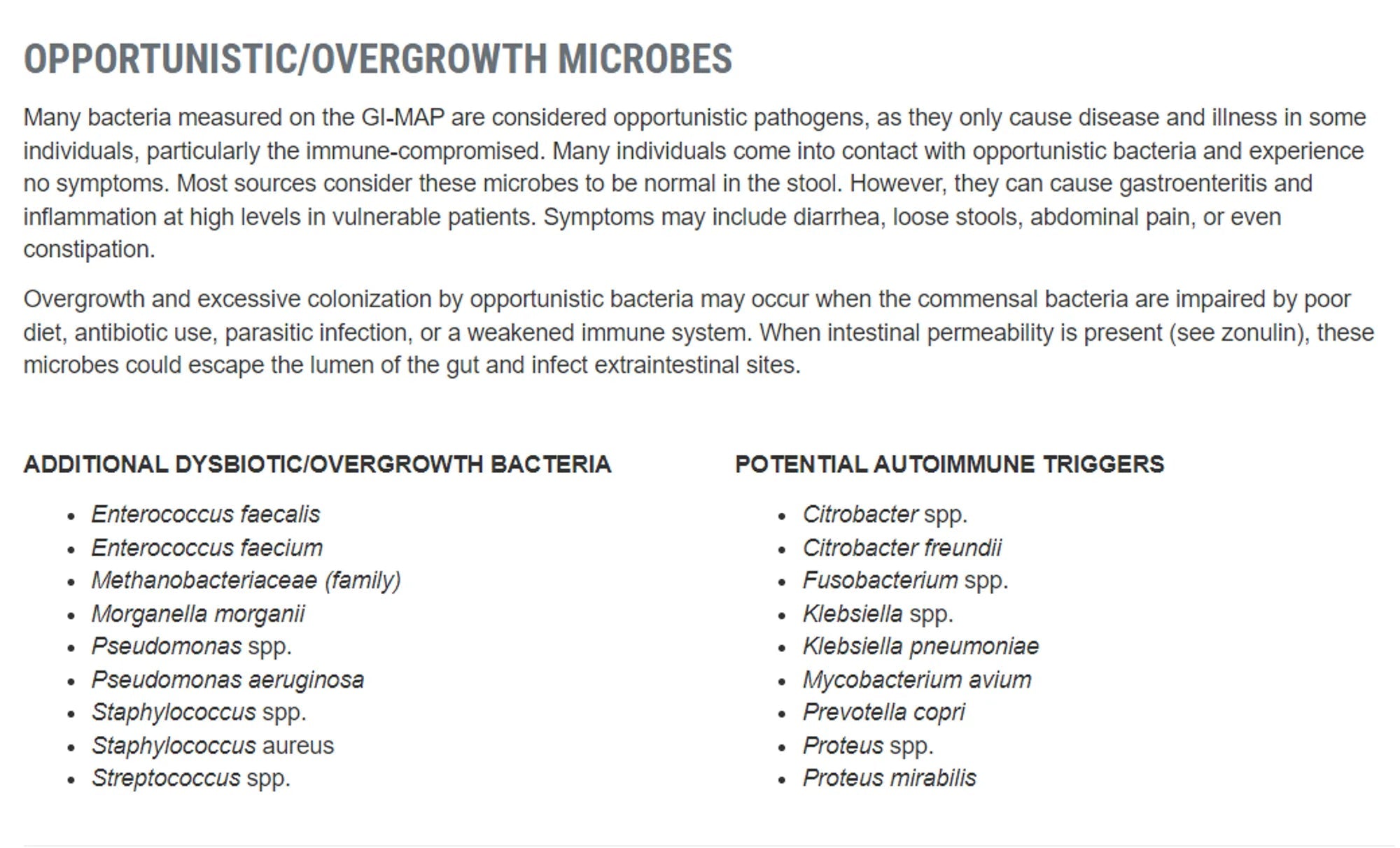 GI MAP Stool Analysis by Diagnostic Solution Laboratory, US iThrive Essentials