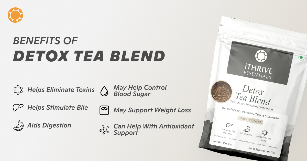 iThrive Essentials Detox Tea Blend - 100gm iThrive Essentials